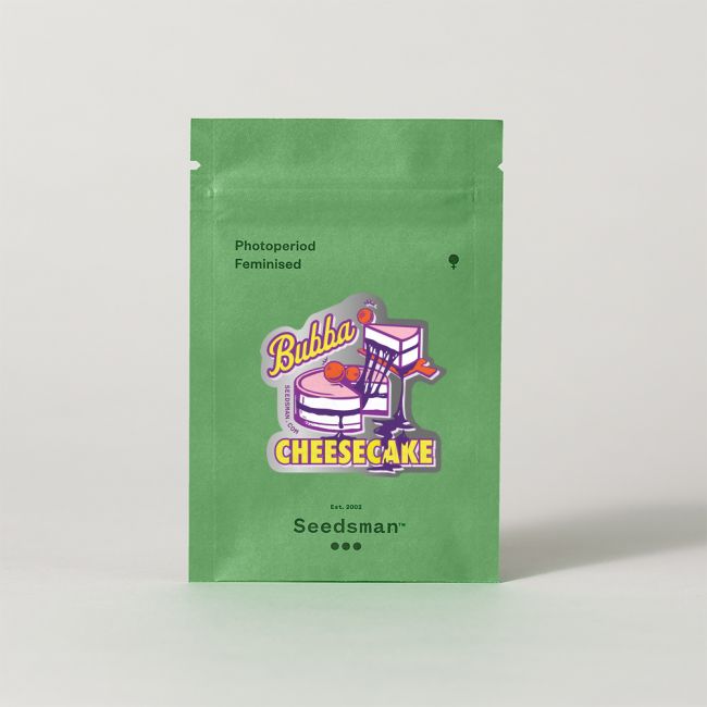 Bubba Cheesecake Feminised Seeds (3pk) image 1