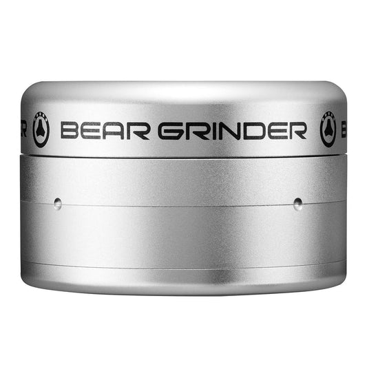 Bear Grinder 4 Piece Silver image 0